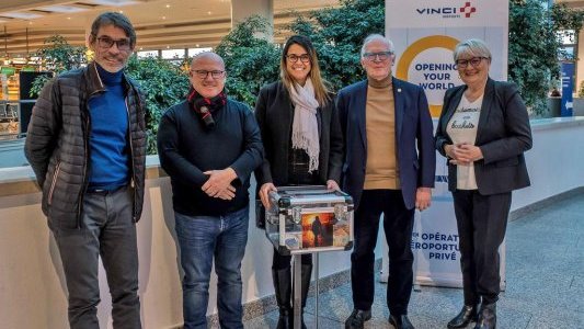 Le Rotary Club et l'Aéroport unis pour les sapeurs-pompiers du Var