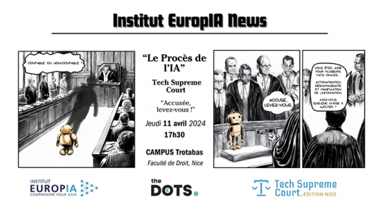 "Tech Supreme Court" : le procès fictif de l'IA à Nice le 11 avril