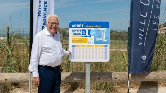 Hyères : le petit train de la presqu'île de Giens a repris du service