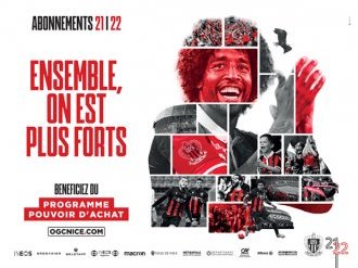 Issa Nissa, la campagne d'abonnements 21-22 de l'OGC Nice est lancée !