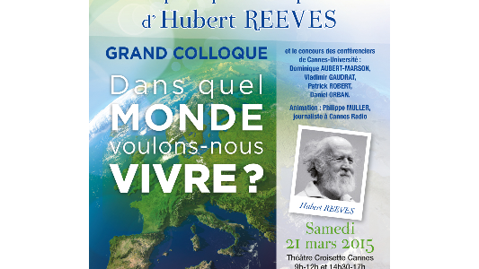 Hubert Reeves, Citoyen d'Honneur de la Ville de Cannes