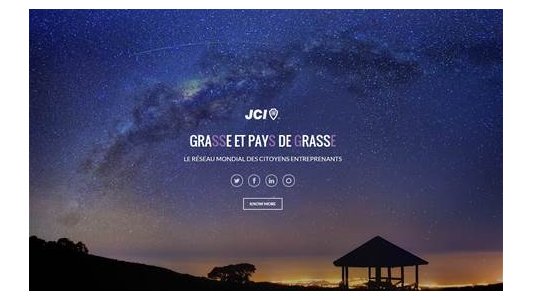 Mise en ligne du Site Internet de la Jeune Chambre Economique de Grasse et Pays de Grasse