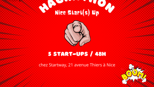 Hackathon Nice Start(s) Up 2023 : 70 étudiants impliqués