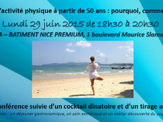 Débat JCE Nice : « L'activité physique à partir de 50 ans : pourquoi, comment ? »