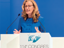 Nicole Belloubet à Cannes : ce qu'elle a dit au Congrès des Notaires
