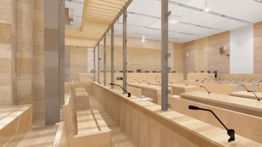 Palais de justice de Paris : une salle hors normes en construction pour les procès "XXL"
