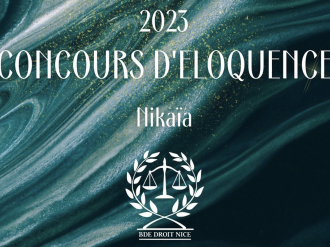 Concours d'éloquence Nikaia 2023 : les inscriptions sont ouvertes !
