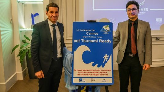 La Ville de Cannes reconnue « Tsunami Ready » par l'Unesco