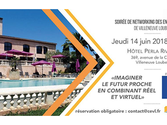 1ère Soirée Networking du Club des Entreprises de Villeneuve Loubet le 14 juin