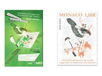 Emission d'un timbre commémoratif par l'OETP de Monaco