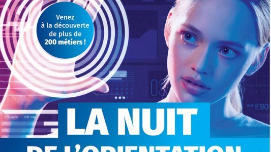 Le 3 mars, la Nuit de l'Orientation vous donne rendez-vous au Campus Sud des Métiers !