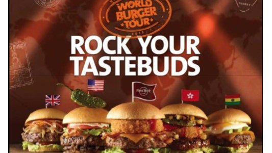 The World Burger Tour au Hard Rock Café de Nice : 