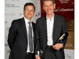 Christophe FRANÇOIS Directeur Financier d'Orolia remporte le Trophée Finance & Gestion - 5ème édition