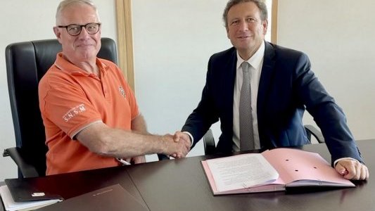 Le président national de la SNSM rencontre François de Canson