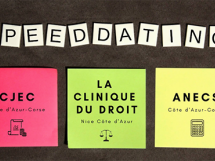 Speed Dating Interpro ANECS, CJEC et Clinique du Droit des Affaires à Nice le 28 mars !