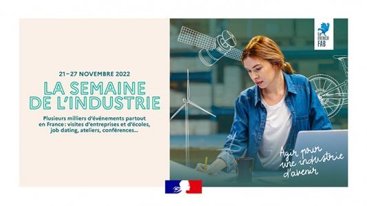 Du 21 au 25 novembre : les métiers de l'industrie ouvrent leurs portes