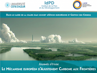 Journée d'étude LADIE : "Mécanisme européen d'Ajustement Carbone aux Frontières"