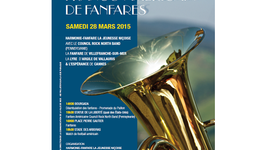 Festival franco-américain de Fanfares : 200 musiciens arrivent à Nice… en fanfare !