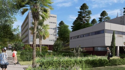 Au coeur urbain de Nice, le Groupe Kardham va rénover l'historique campus universitaire Valrose