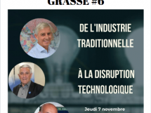 Soirée French Tech Côte d'Azur Pays de Grasse #6 sur le thème : "De l'Industrie Traditionnelle à la Disruption Technlogique"