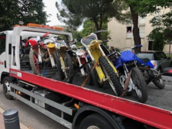 Rodéos urbains à Cannes : huit motocross et un quad non homologués saisis ce matin 