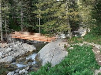 Après des semaines de travaux, le refuge de la Cougourde depuis le Boréon est de nouveau accessible 