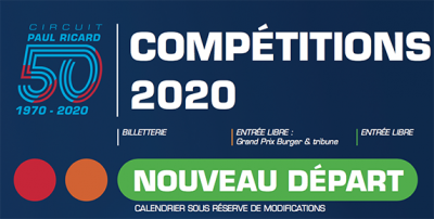 Circuit Paul Ricard : un calendrier optimisé et révisé